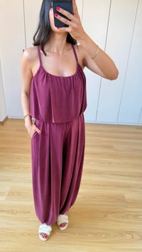Mürdüm OYS Model Crop Üst Pantolon İkili Modal Kumaş Takım GAUS-01602GAUSTAKIMGAUS-01602