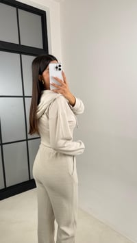 Taş Hırka Beli Lastikli Pantolon İkili Selanik Kumaş Takım GAUS-00523GAUSTAKIMGAUS-00523