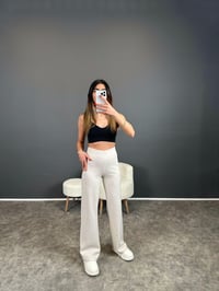 Hully Taş Yumoş Triko PantolonGausPANTOLONGU004352