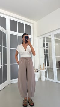 Vizon MD Muadil Beli Lastikli Tencel Pantolon GAUS-01848GAUSPANTOLONGAUS-01848