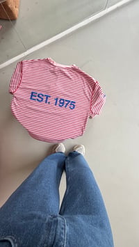 Pembe Çizgili Vintage Sweatshirt GAUS-02121GAUSSweatshirtGAUS-02121