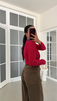 Haki Beli Lastikli Geniş Paça Jean GAUS-01876 GAUS-02035GAUSDENİM PANTOLONGAUS-02035