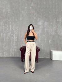 Taş Palazzo Kumaş Pantolon Gaus00140GausPANTOLONGU1001323