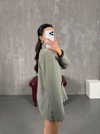 Haki Astarlı Tensel Ceket Gaus00104GausCEKETGU1001230