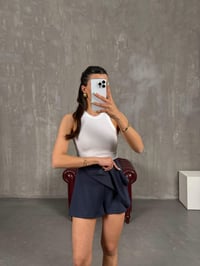 Antrasit Etekli Beli Lastikli Model Şort Gaus00245GausŞORTGU1001568