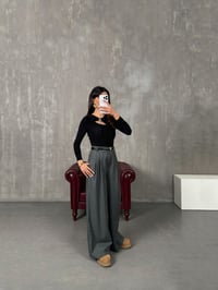 Rance Antrasit Premium Poliviskon Kumaş PantolonGausPANTOLONGU100199