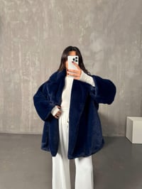 Flera Lacivert Astarlı KürkGausKABANGU00903954