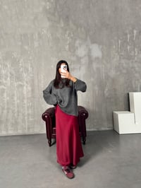 Oliv Bordo Maxi Saten EtekGausETEKGU00903992