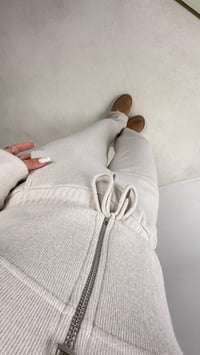Taş Hırka Beli Lastikli Pantolon İkili Selanik Kumaş Takım GAUS-00523GAUSTAKIMGAUS-00523