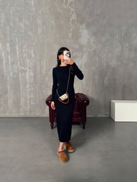 Trev Siyah Triko ElbiseGausELBİSEGU00903884