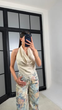 Taş Zımba Detaylı Beli Lastikli Premium Crop GAUS-01488GAUSCROPGAUS-01488
