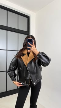 Kahve İçi Peluşlu Deri Mont GAUS-00608GAUSMONTGAUS-00608