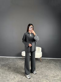 Babs Gri Polo Yaka Triko TakımGausTAKIMGU004288