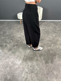 Julia Siyah Balon Şalvar Premium Pantolon GausPANTOLONGU004572