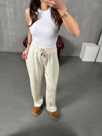 Brow Taş Üç İplik Şardonsuz Fermuar Paçalı Eşofman AltıGausEŞOFMANGU00904252