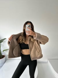 Aloha Açık Kahve İçi Kürklü MontGausMONTGU001299