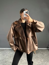 Aurora Kahve İçi Kürklü CeketGausMONTGU002329