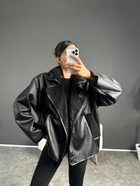 Aurora Siyah İçi Kürklü Ceket GausMONTGU002327