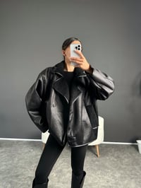 Aurora Siyah İçi Kürklü Ceket GausMONTGU002327