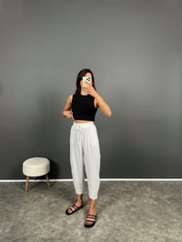 Arion Beyaz Ayrobin Keten Pantolon GausPANTOLONGU008495