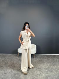 Liu Taş Zr Model Yelekli İkili Takım GausTAKIMGU004434