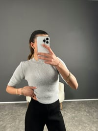 Gri Yumuşak Dokulu Kapri Kol KazakGausKAZAKGU004209