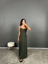 Merio Haki Askılı İspanyol ElbiseGausELBİSEGU008458