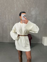 Arow Ekru Triko Oversize KazakGausKAZAKGU10083