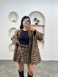 PRY Leopar Kemerli Şort EtekGausETEKGU00903502