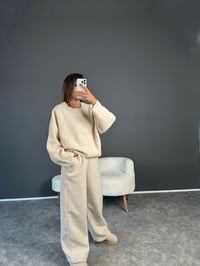 Kylie Ekru Teddy Buklet İkili Takım GausTAKIMGU002411