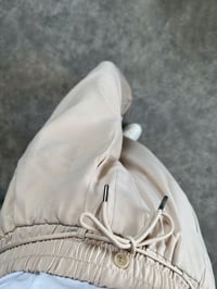 Lul Taş Beli Lastikli İp Kemerli Tensel PantolonGausPANTOLONGU004617