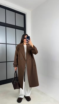 Kahve MD Muadil Astarlı Kaşe Kaban GAUS-00613GAUSKABANGAUS-00613