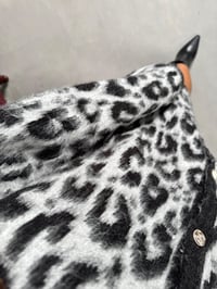 Wud Siyah Leopar Desenli HırkaGausHIRKAGU00904111