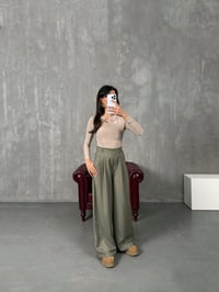 Rance Haki Premium Poliviskon Kumaş PantolonGausPANTOLONGU100198