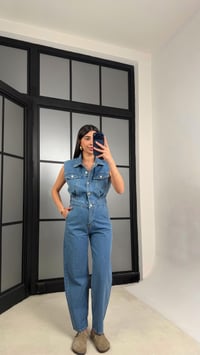 Mavi ZR Muadil Premium Denim Tulum GAUS-01280GAUSTULUMGAUS-01280