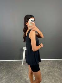 Antrasit U Yaka Salaş Sıfır Kol TshirtGausTSHIRTGU008375