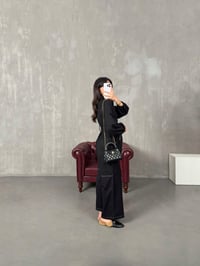 Belami Siyah Kuşaklı Gabardin TulumGausTULUMGU100406