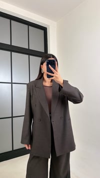 Kahve Vatkalı Astarlı Kuşaklı Premium Desenli Ceket GAUS-00910GAUSCEKETGAUS-00910