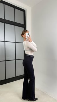 Lacivert Kemerli Çelik Pantolon GAUS-00706GAUSPANTOLONGAUS-00706