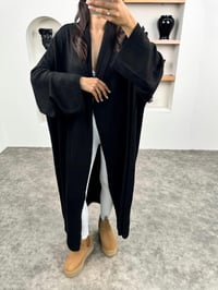 Pons Siyah Oversize Uzun HırkaGausHIRKAGU0090364