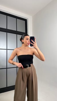 Haki Kemerli Tasarım Premium Pantolon GAUS-00993GAUSPANTOLONGAUS-00993