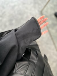 Franny Siyah Premium Deri Şardonlu İkili Takım GausTAKIMGU002652
