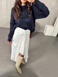 Zari Beyaz Tasarım Astarlı EtekGausETEKGU00903882