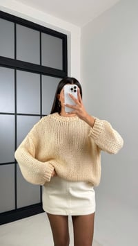 Krem Örgü Kazak GAUS-00129GAUSKAZAKGAUS-00129