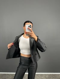 Jack Antrasit Tensel Denim Ceket Pantolon TakımGausTAKIMGU008901