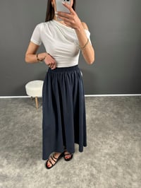 Mira Lacivert Premium Tensel Kumaş Cepli EtekGausETEKGU007299