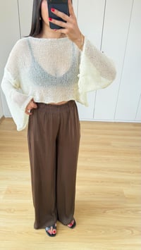 Kahve Beli Lastikli Yumuşak Dokulu Premium Pantolon GAUS-01575GAUSPANTOLONGAUS-01575