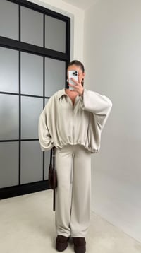 Taş Bomber Hırka Beli Lastikli Pantolon İkili Takım GAUS-00556GAUSTAKIMGAUS-00556