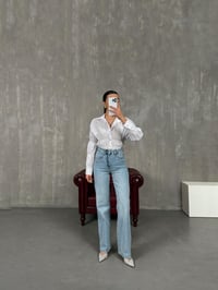 Mavi Taşlı Yıkamalı Jean Gaus00085GausDENİM PANTOLONGU1001200