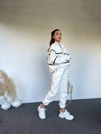 Beyaz Oversize Sweatshirt GausSWEATSHIRTGU00538